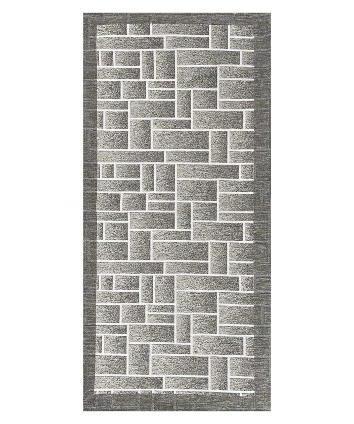 Tappeto passatoia DOMINO TORTORA beige resistente, economico, lavabile, antiscivolo
