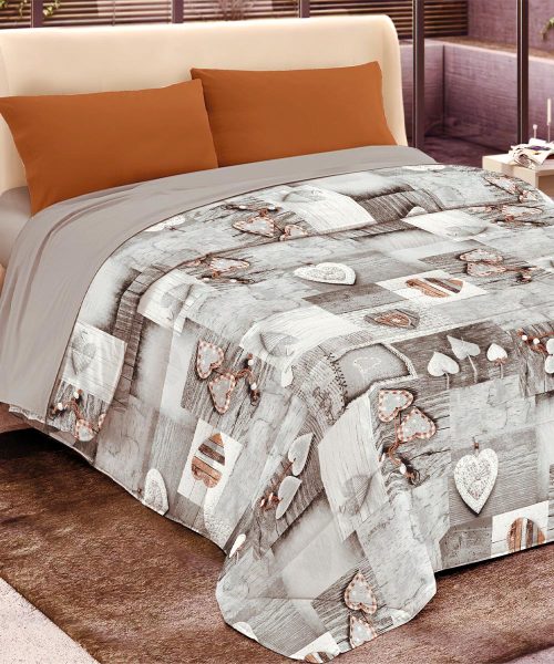 Trapunta invernale SHABBY chic casa vintage per letto singolo una piazza, alla francese una piazza e mezza, matrimoniale due piazze