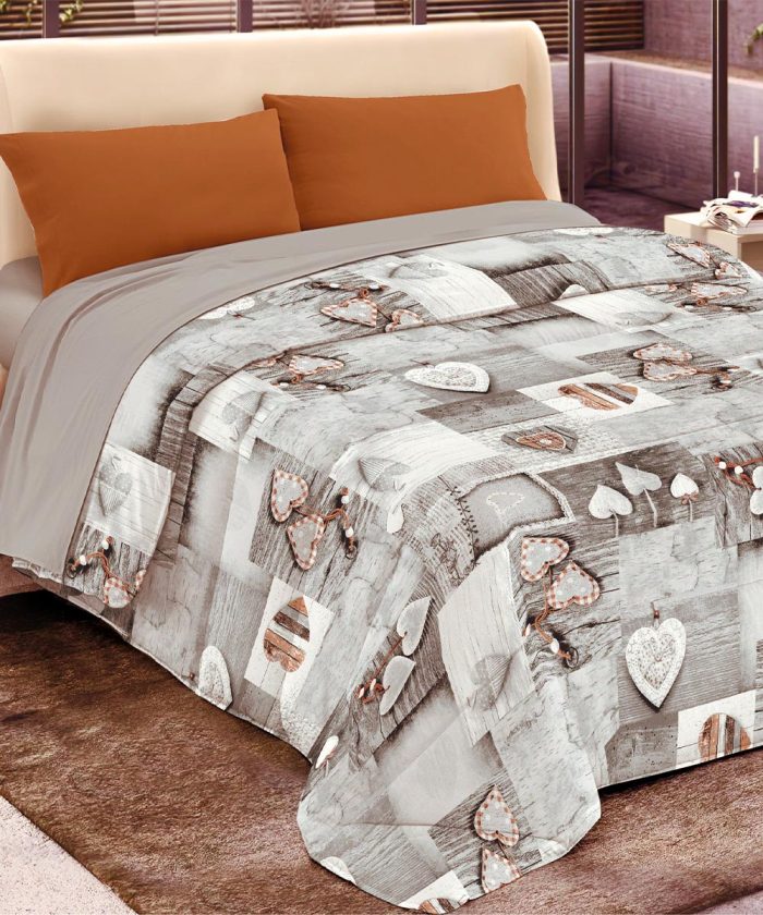 Trapunta invernale SHABBY chic casa vintage per letto singolo una piazza, alla francese una piazza e mezza, matrimoniale due piazze