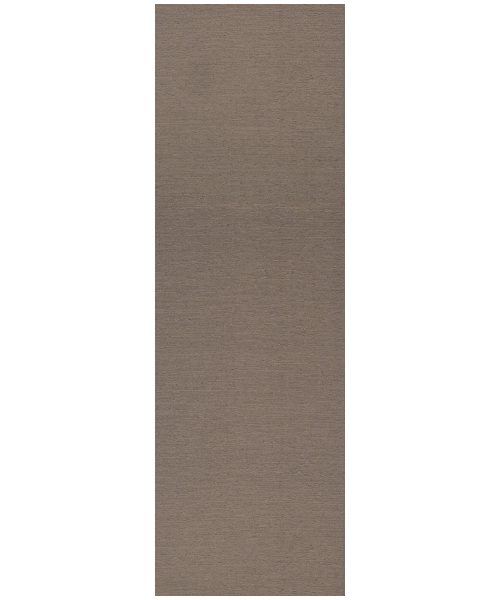 Tappeto passatoia tinta unita marrone fango, lavabile e anti-scivolo. Emozioni Essenziali di FInicop by Suardi