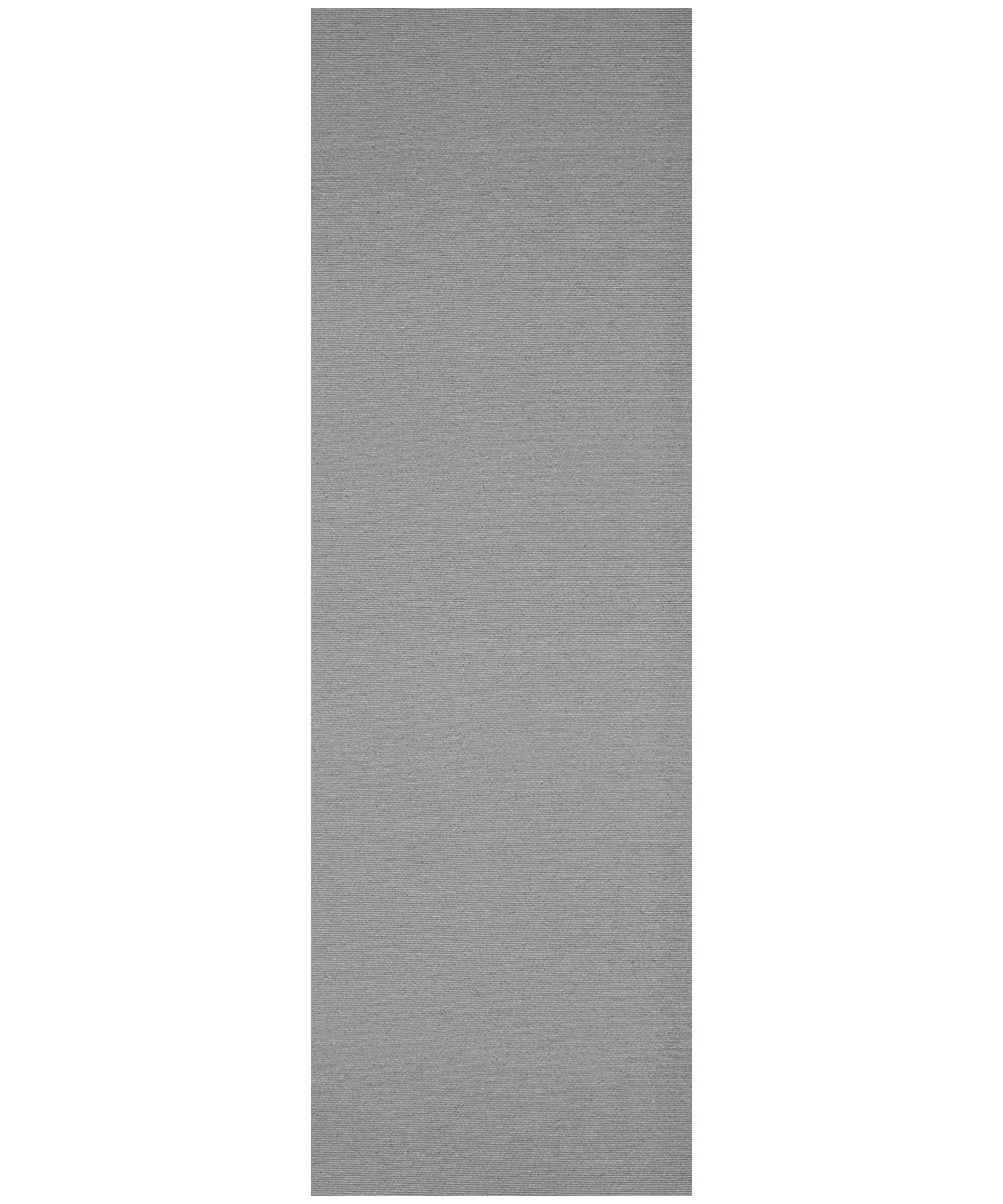 Tappeto passatoia tinta unita grigio, lavabile e anti-scivolo. Emozioni Essenziali di FInicop by Suardi