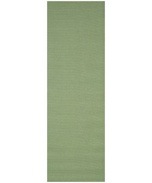 Tappeto passatoia tinta unita verde salvia, lavabile e anti-scivolo. Emozioni Essenziali di FInicop by Suardi