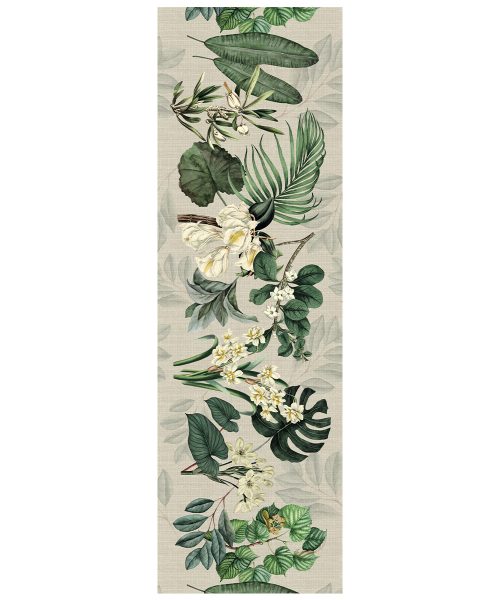 Tappeto Futura Botanica fiori floreali passatoia cucina multiuso