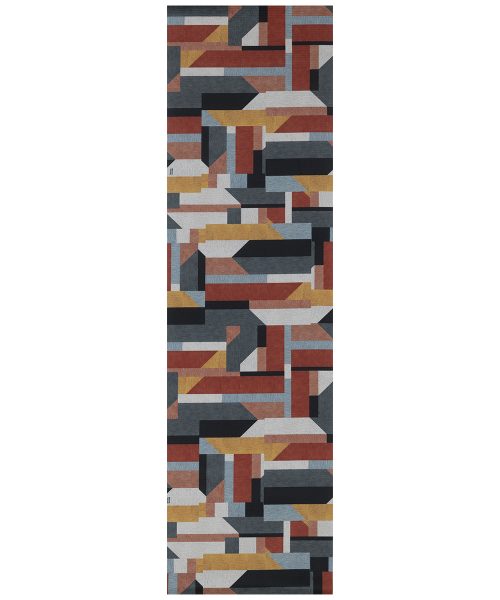 Passatoia su misura per cucina bagno, tappeto multiuso SPRINTY MONDRIAN