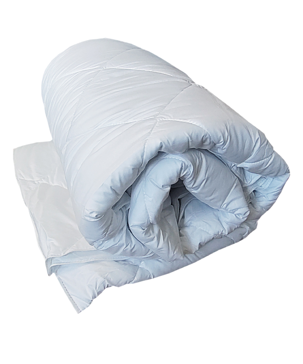 Piumino 4 Stagioni Singolo e Matrimoniale in Morbida Microfibra Doppio Piumone Unibile con Bottoni per Sacco per Tutte le Stagioni Made in Italy Mod. Dolomiti