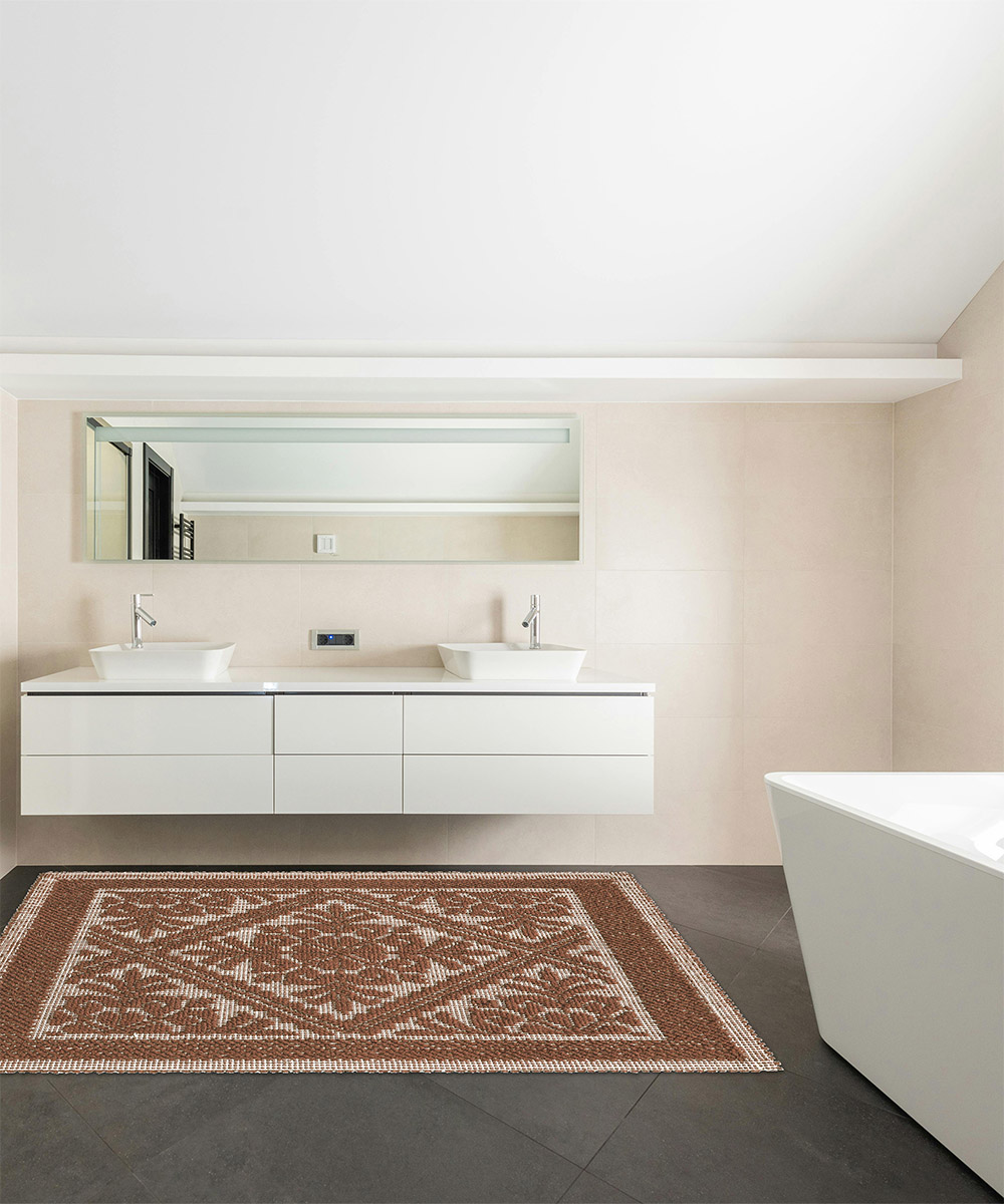 Tappeto Sardo Marrone - immagine 3