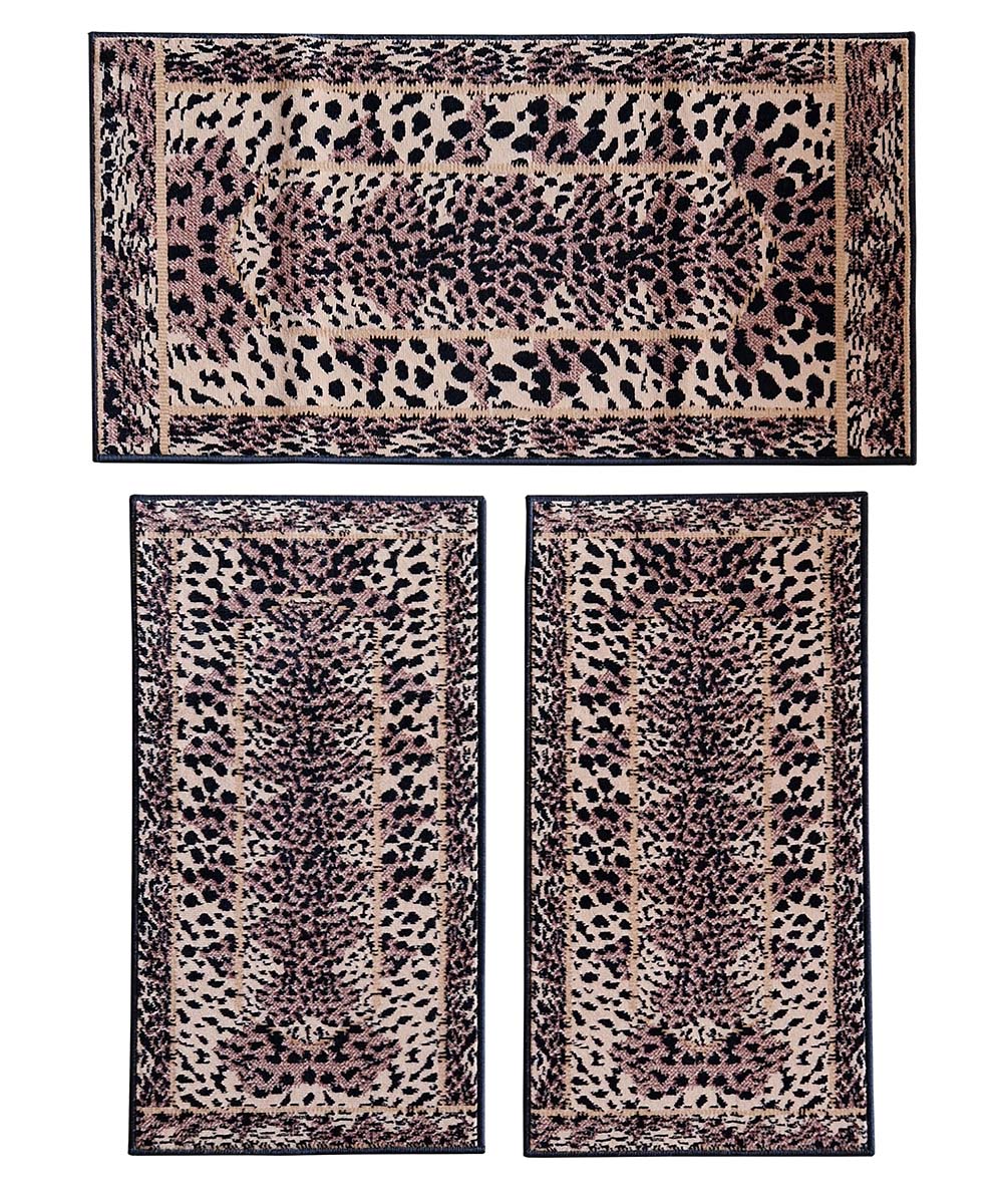 Parure Tappeti stile animalier disegno maculato