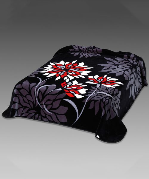 Ambientazione Coperta floreale