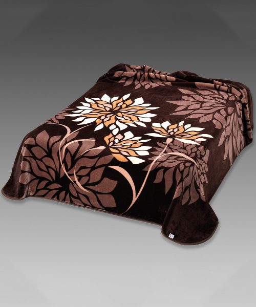 Ambientazione Coperta floreale