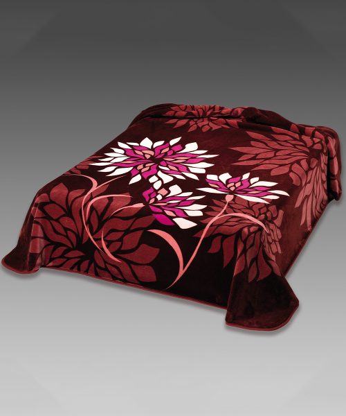 Ambientazione Coperta floreale