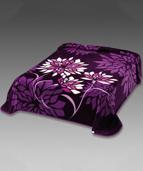 Ambientazione Coperta floreale