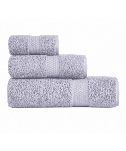 Asciugamani bagno in cotone colore lilla